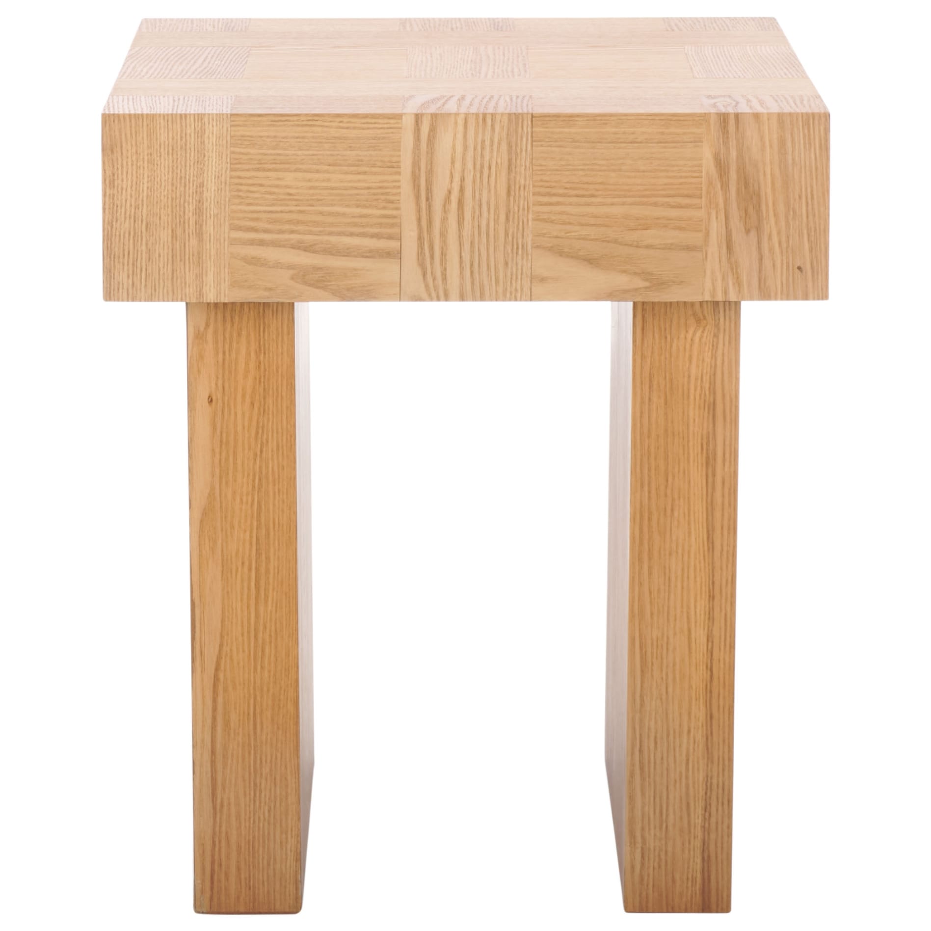 SAFAVIEH Famoni Scandinavian Wood End Table - 18"W x 18"D x 21"H