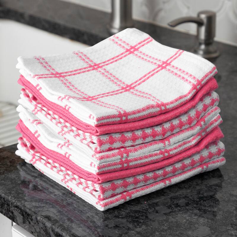 T-fal Flat Waffle Dish Cloth, (Set of 8)