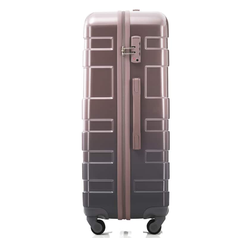 ABS Hardshell 3pcs Clearance Luggage Hardside Lightweight Durable Suitcase sets Spinner Wheels Suitcase with TSA Lock 20"24"28"
