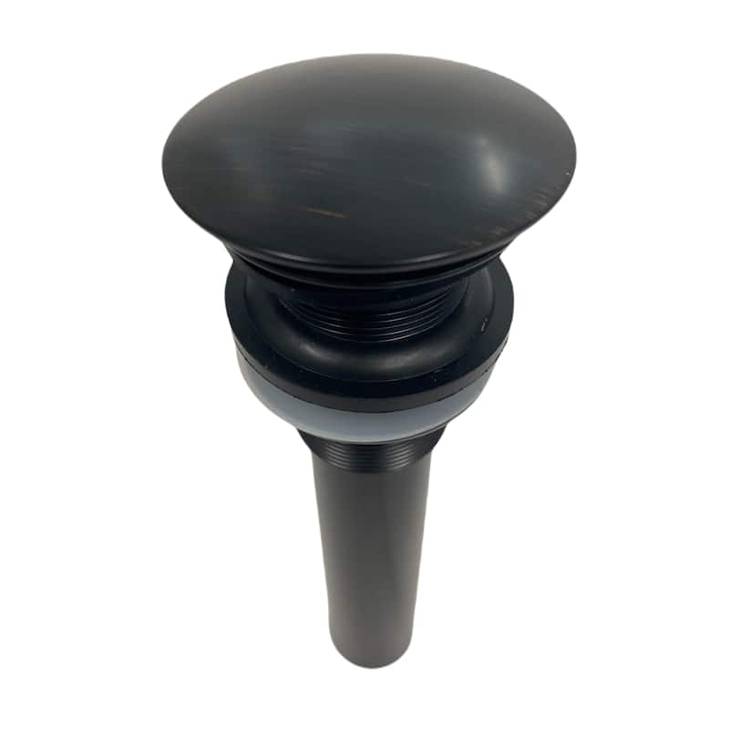 16" Oval Vessel Bucket Bathroom Sink, ORB Faucet & Drain Included - 16" x 12" x 6"