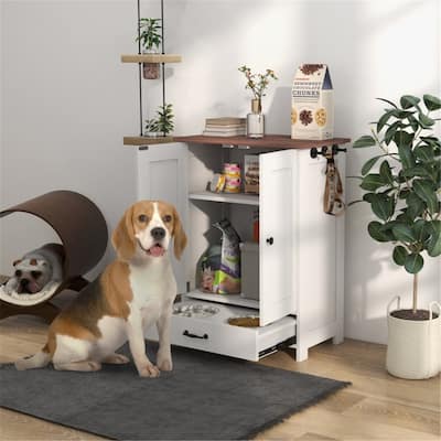 Dog Food Storage Cabinet