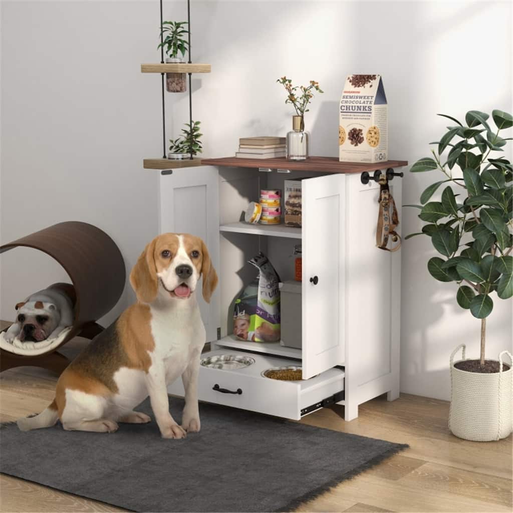 Dog Food Storage Cabinet