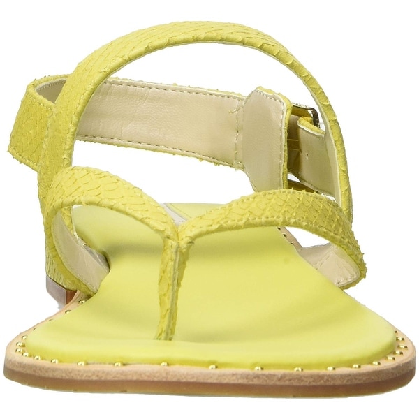 kenneth cole yellow sandals