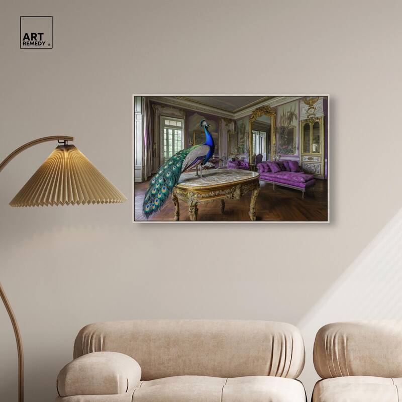 Royal Plumage Canvas by Art Remedy