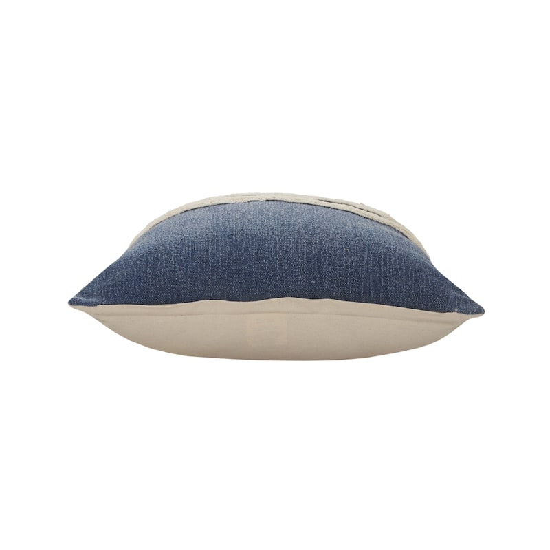 Sevita Birch/White Diamond Cotton Throw Pillow, Set of 2