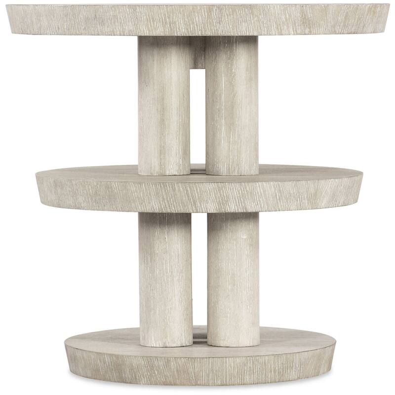 Hooker Furniture 6850-80114 Modern Mood 26" Wide Wood Top Oak End