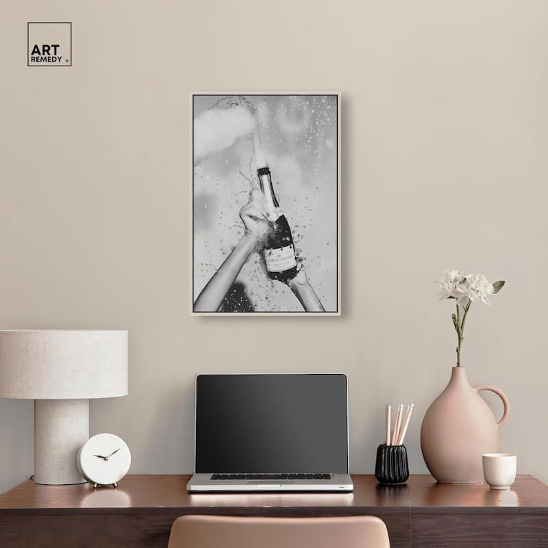 Hold the Moment I Canvas by Art Remedy