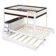 preview thumbnail 7 of 34, Full-Over-Full Bunk Bed with Twin size Trundle, Storage and Desk