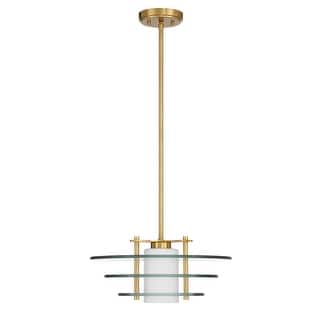 Newell 1-Light Pendant in Warm Brass