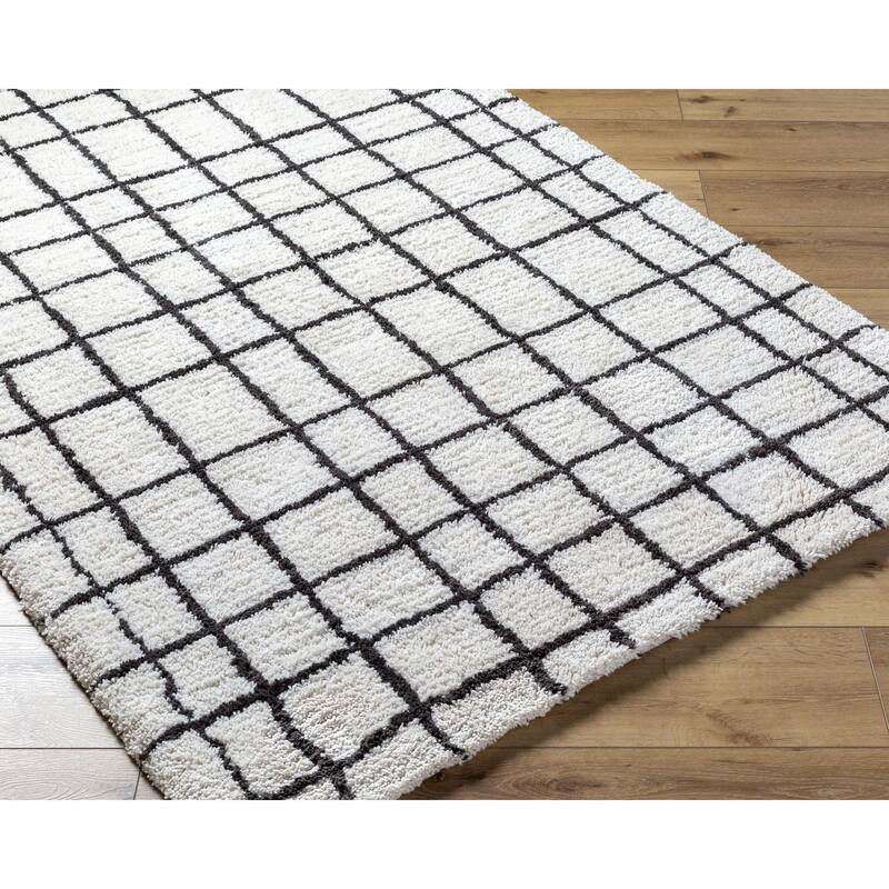 Erik Transitional Plaid Area Rug