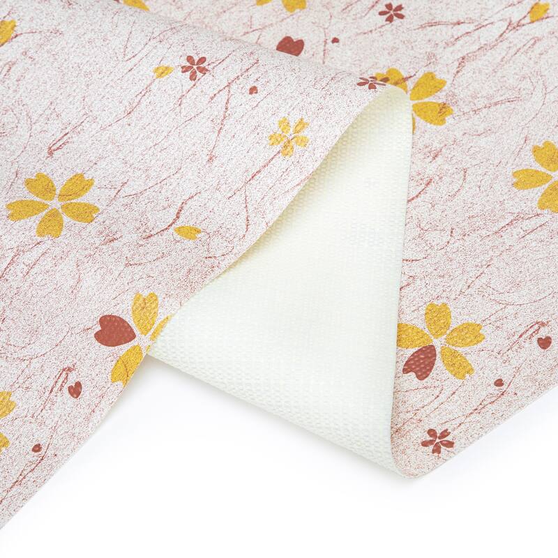 printed foam kitchen shelf liner Independence Day Red Pink Style