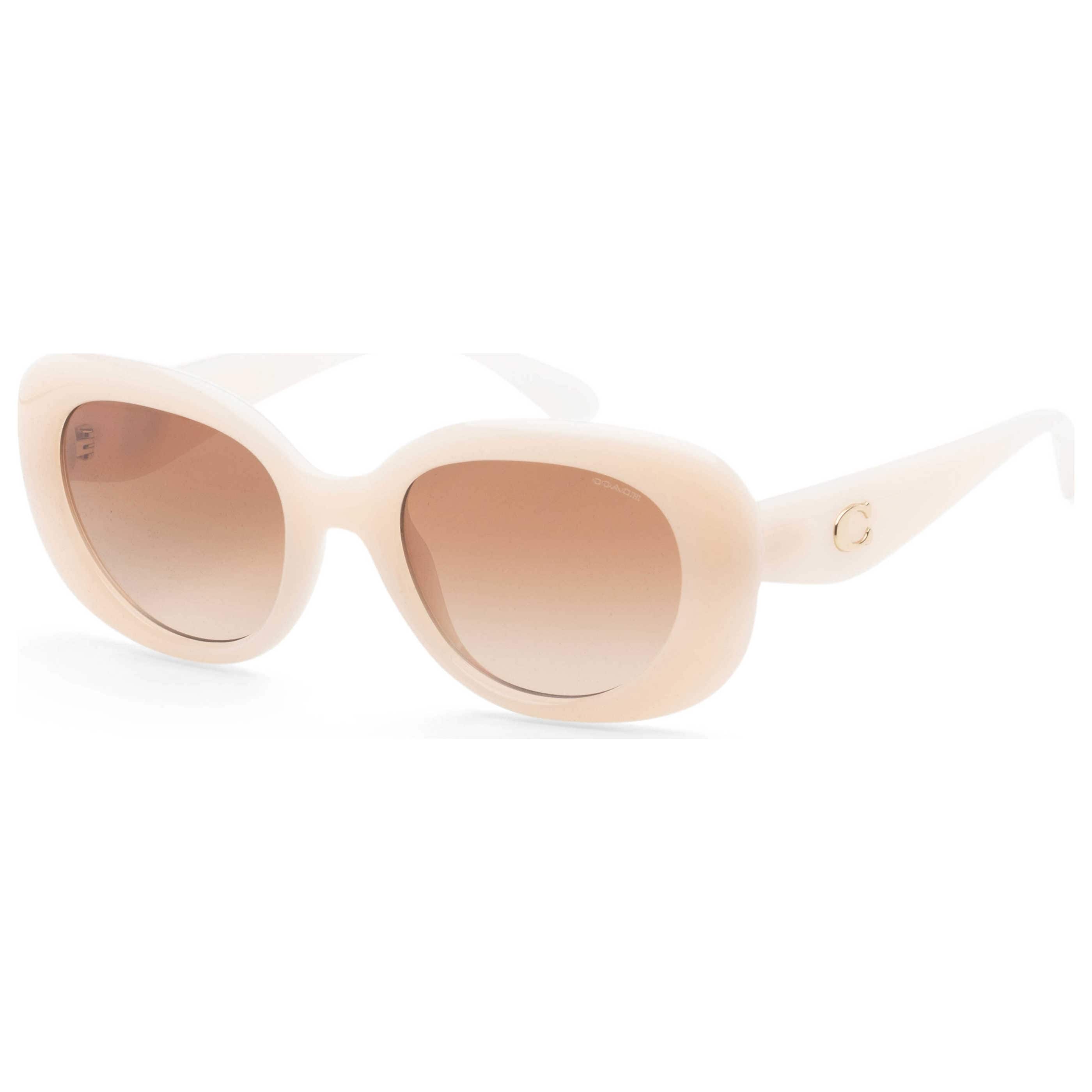 Coach Women's 53mm Black Signature Sunglasses HC8391U-580513-53
