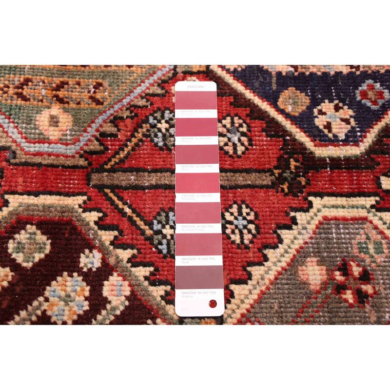 ECARPETGALLERY Hand-knotted Kayseri Vintage Red Wool Rug - 4'6 x 6'8