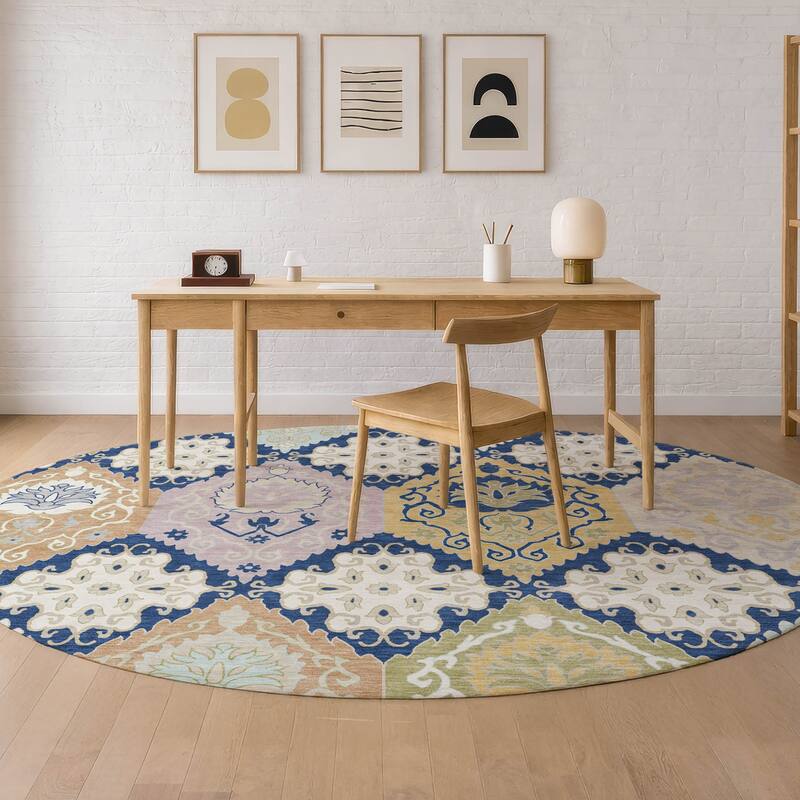 Machine Washable Indoor/ Outdoor Global Bayfield Chantille Rug