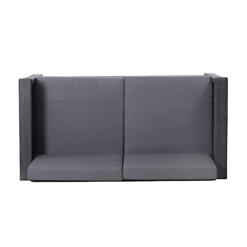 Christopher Knight Home Acacia Outdoor Loveseat and Coffee Table Set