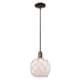 Option White Glass with White Rope / Oil Rubbed Bronze