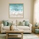 preview thumbnail 6 of 4, Ocean Waves I by Maggie Olsen Framed Mounted Canvas Wall Art Print