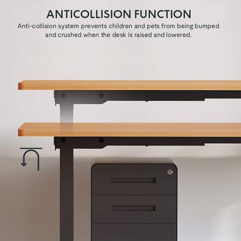 Electric Standing Desk, Adjustable Height, Home Workstation