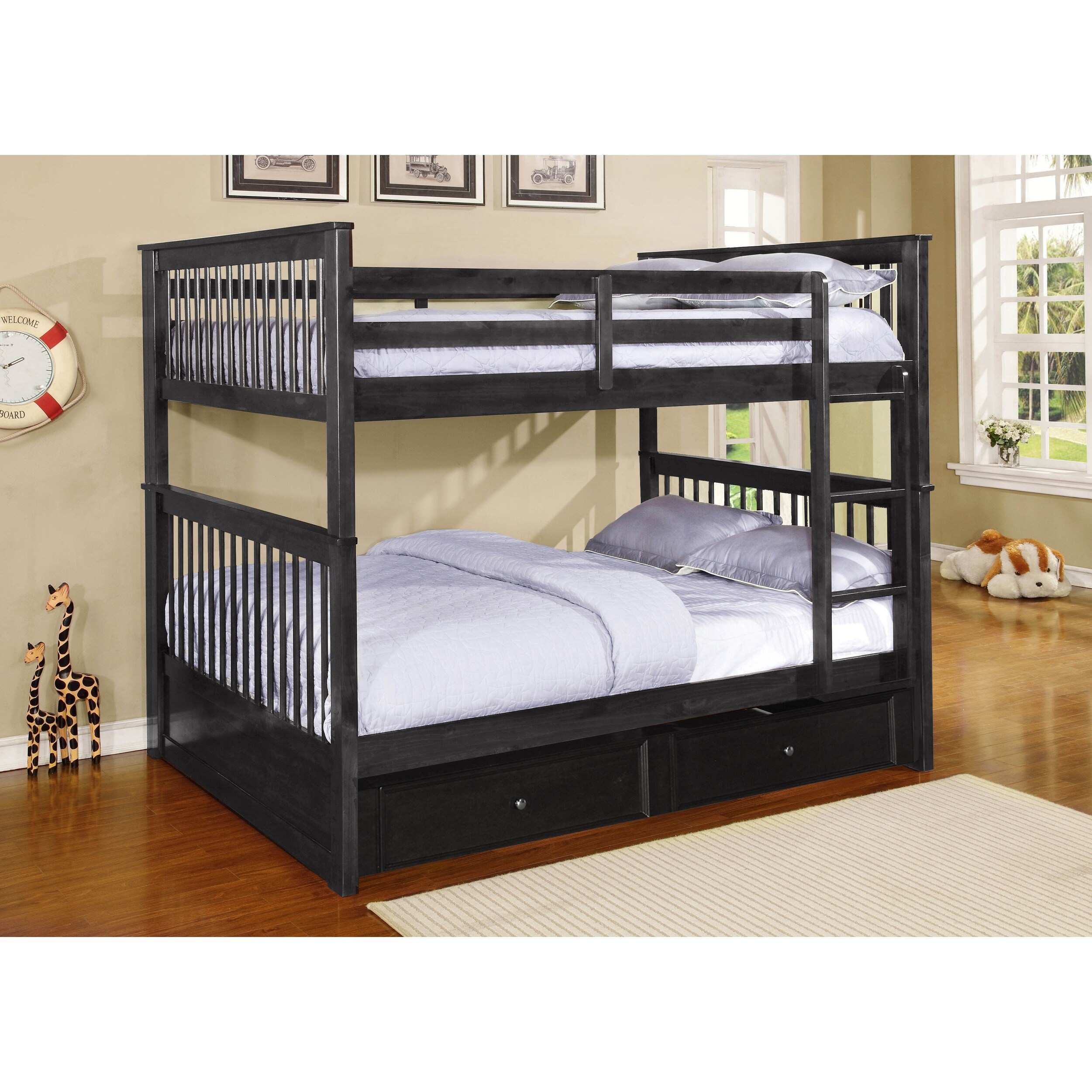 Transitional deals bunk beds