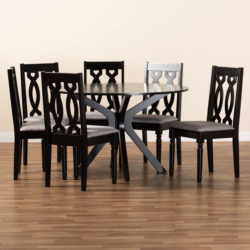 Callie Modern and Contemporary 7-Piece Dining Set