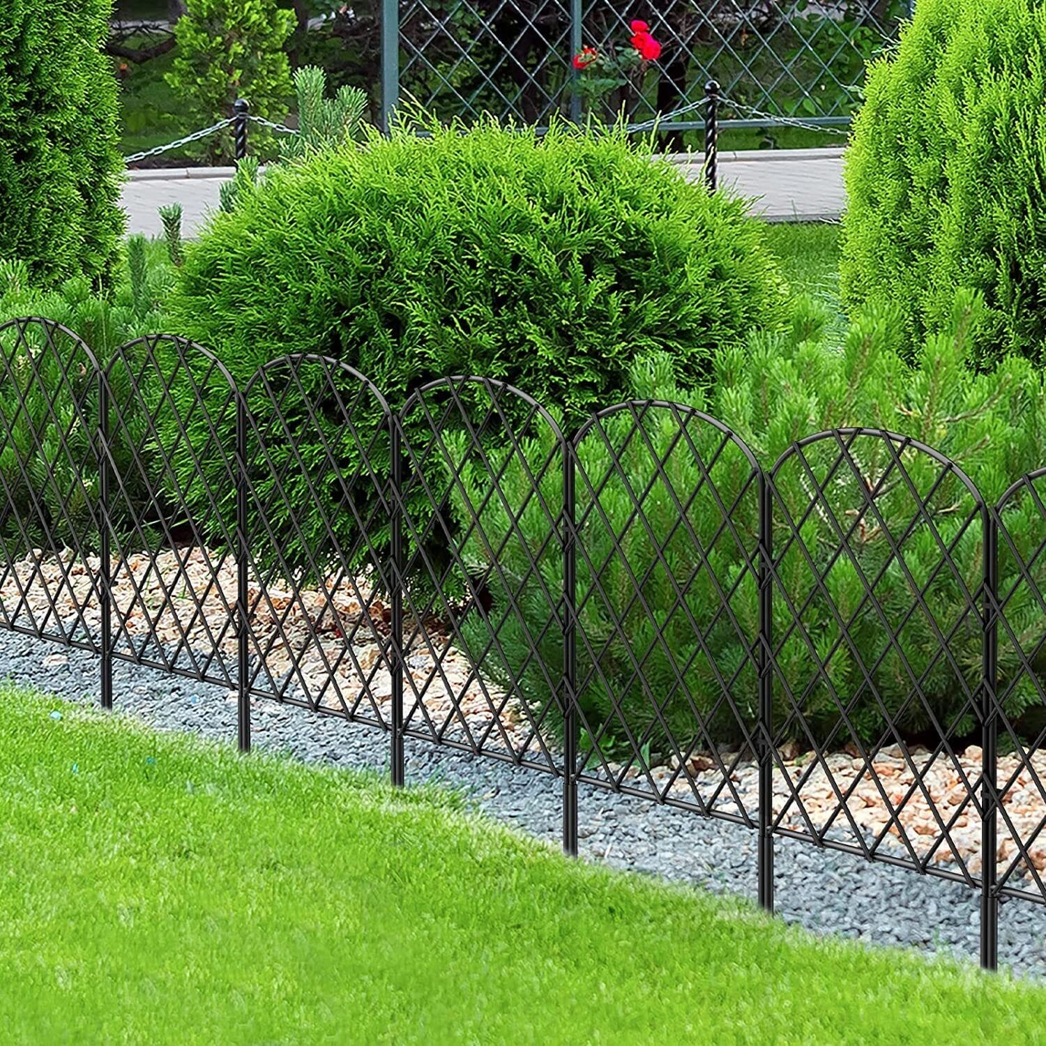 Metal shop garden fencing