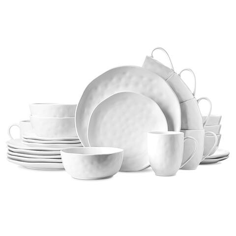 Stone Lain Ivy Porcelain Dinnerware Set, 24-Piece