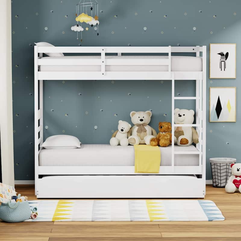 Plana Wood Bunk Bed and Trundle