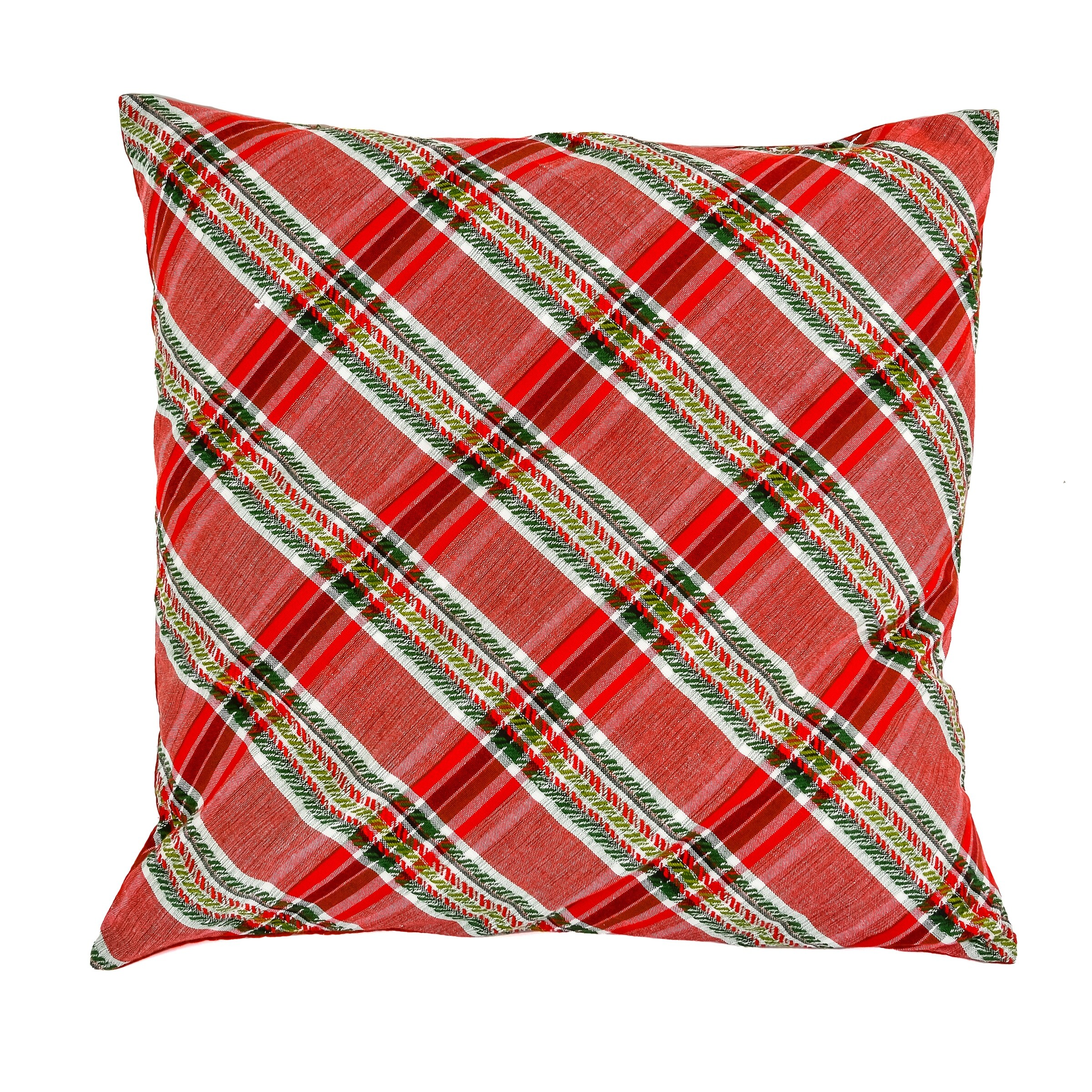 Red and white hotsell plaid pillow covers