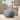 Roomfitters Hand-Knit Round Pouf Ottoman with Textured Cotton Weave, Lazy Bean Bag Chair, Soft Floor Cushion, Gray