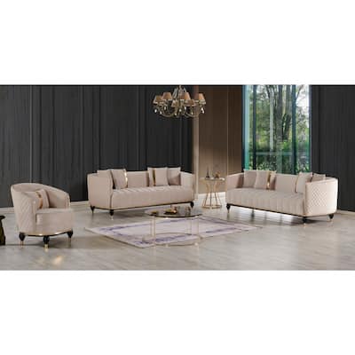 Terra 2 Pieces Living Room Sets 1 Sofa 1 Loveseat