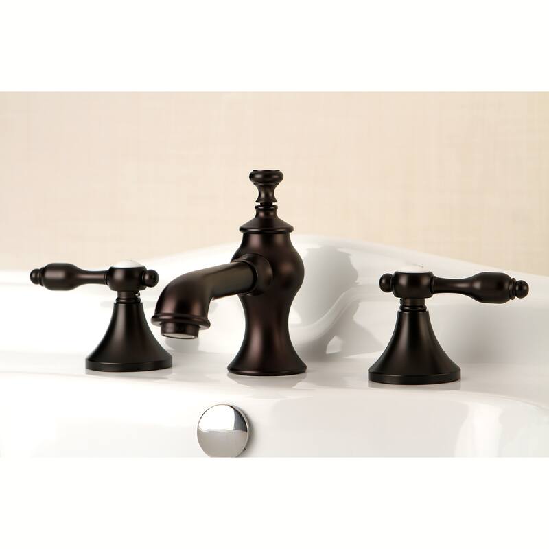 Kingston Brass Tudor Widespread Bathroom Faucet - Includes Metal