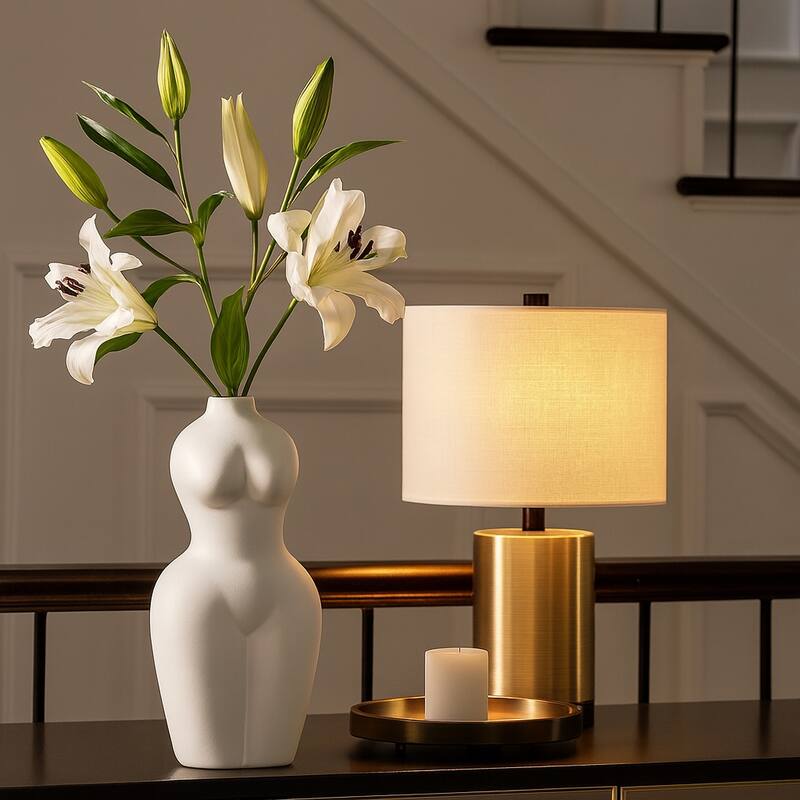 Contemporary Torso Vase - Sculptural Body Form Vase for Home Decor