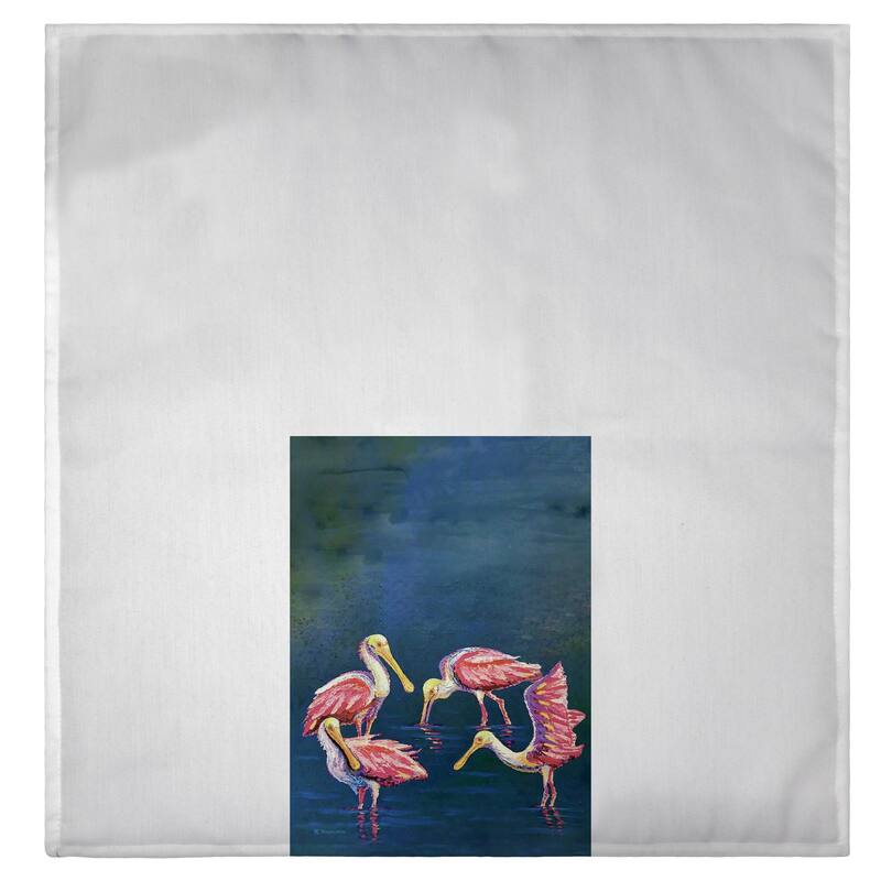 Spoonbill Gathering Guest Towel - 20x20