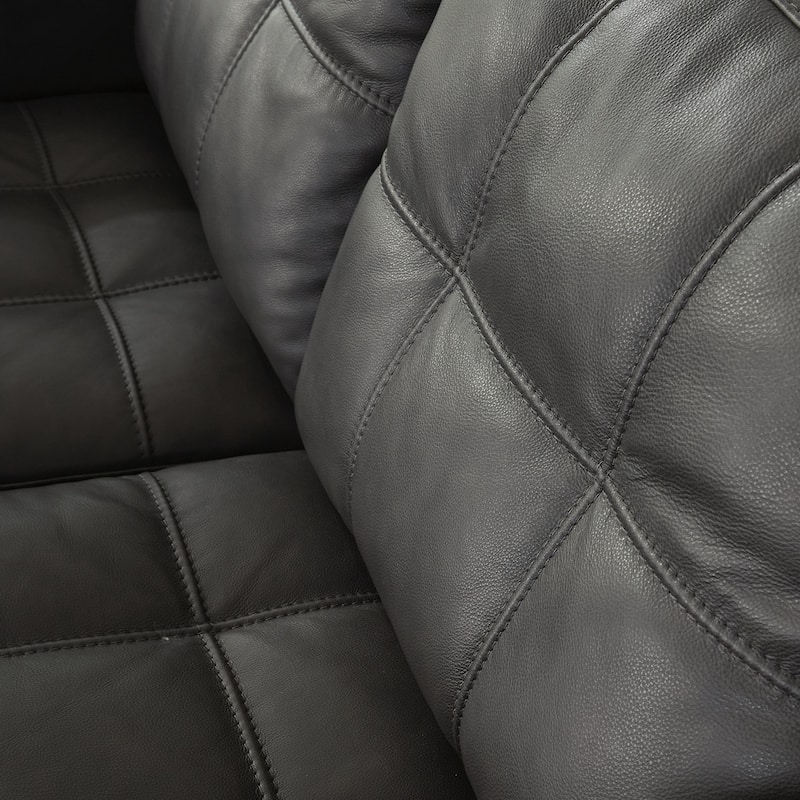 Signature Design by Ashley Luigi Thunder Sofa - 96"W x 41"D x 35"H