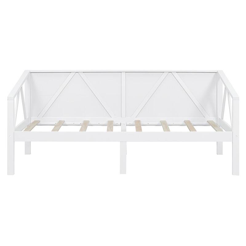 Twin size Wooden Daybed with Strong Support