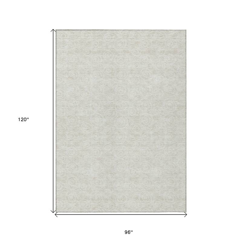 HomeRoots Geometric Transitional Rectangle Outdoor Rug