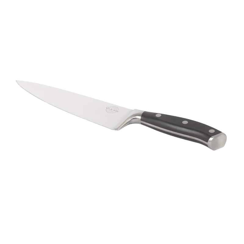 Sur La Table Kitchen Essential German Steel Chef's Knife, 8-Inch Stainless Steel Blade - Forged Full Tang