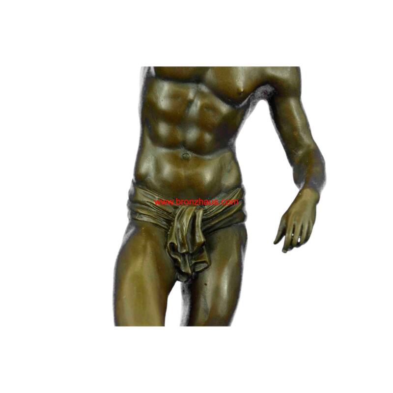 Handcrafted Large Snake Charmer Bronze Sculpture Hot Cast Classic Artwork