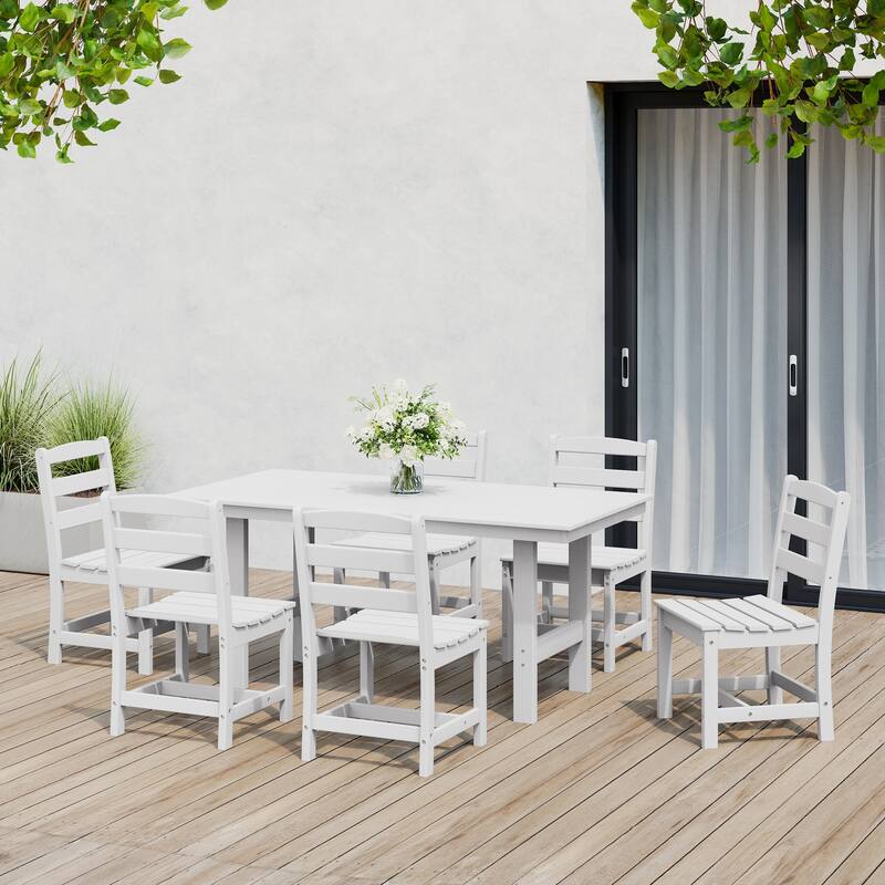Shoreside 7-Piece Side Chair Dining Set