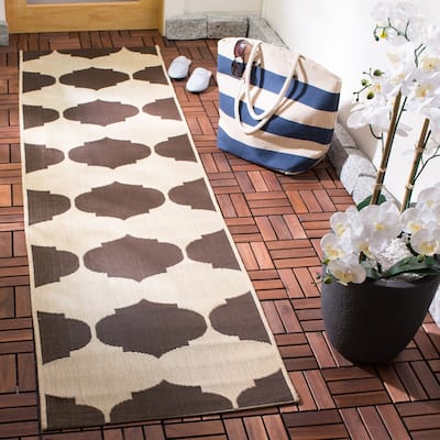 SAFAVIEH Courtyard Marilee Indoor/ Outdoor Waterproof Patio Backyard Rug