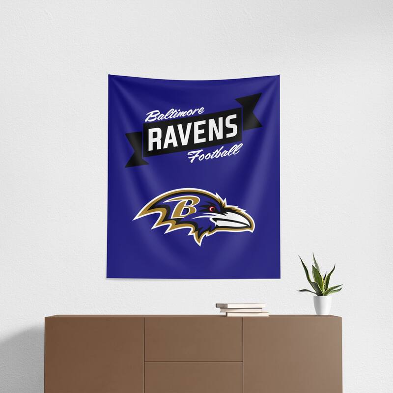NFL Baltimore Ravens Premium Wall Hanging - 34"x40"