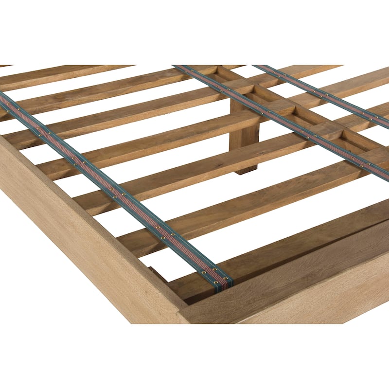 Haveli Solid Mango Wood King Bed