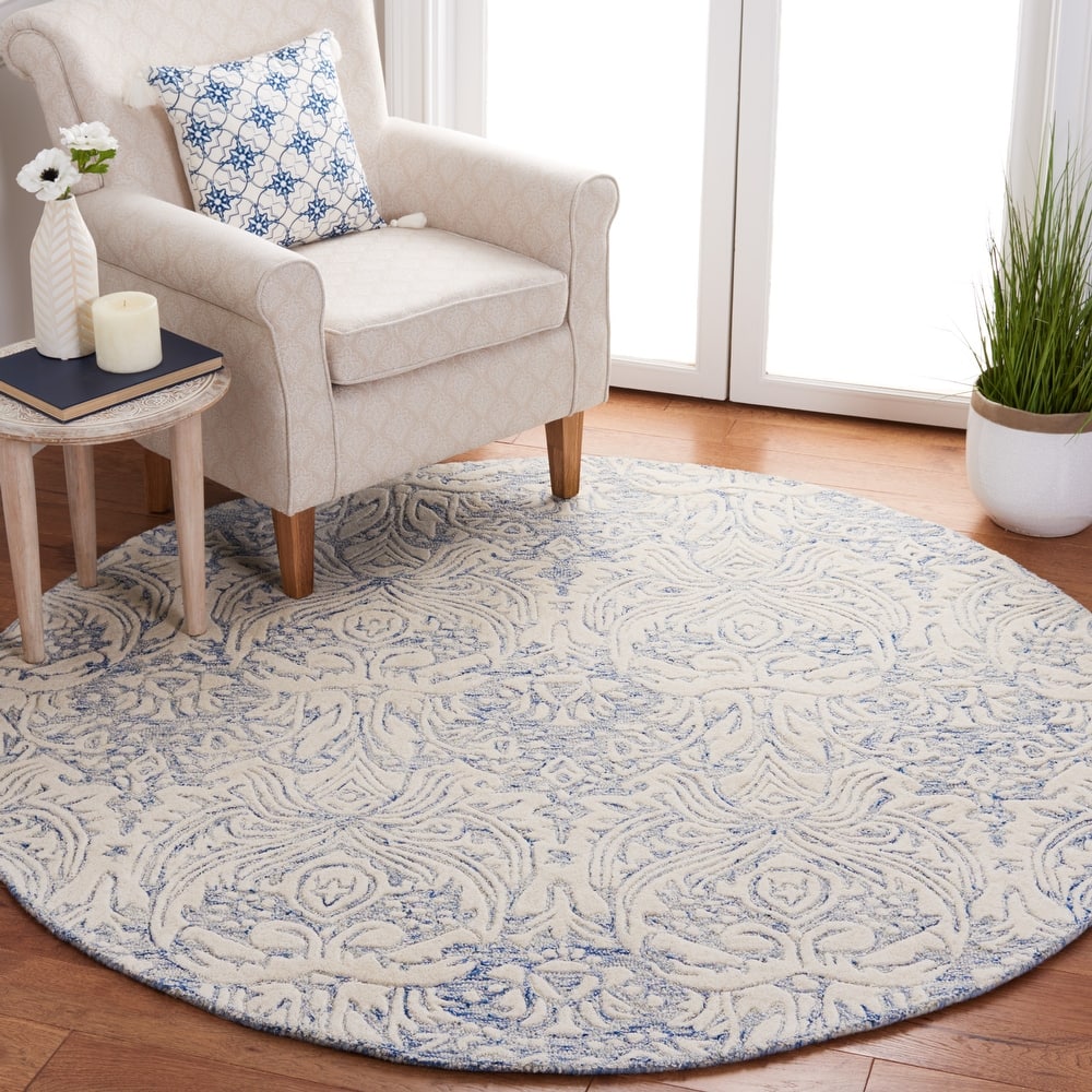 SAFAVIEH Handmade Metro Rakhee French Country Wool Rug