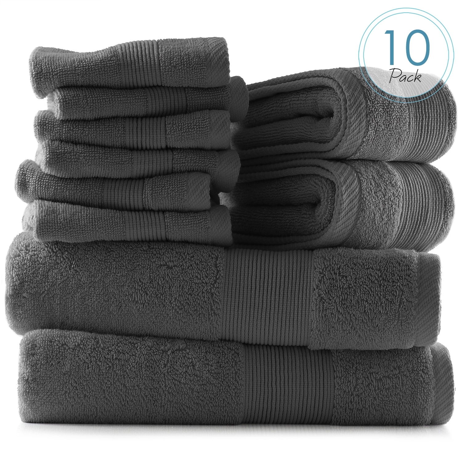 Hearth Harbor 100 Percent Cotton Ultra Soft and Absorbent Bath