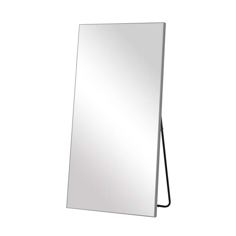 Full Length Free Standing Body Mirror Metal Framed Wall Mirror Large Floor Mirror