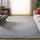preview thumbnail 1 of 9, SAFAVIEH Handmade Ebony Libora Modern Wool Rug