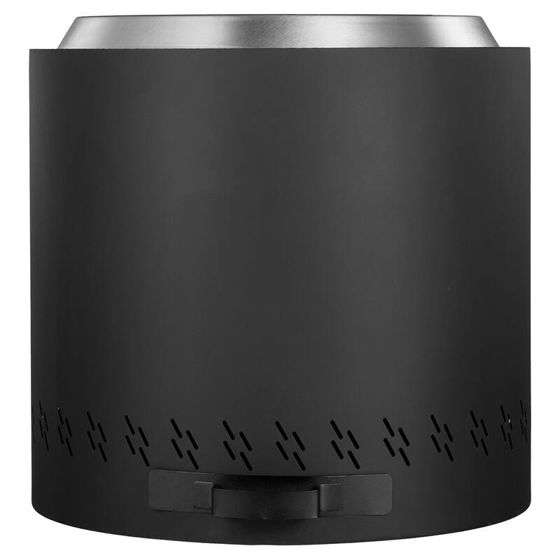 Smokeless Fire Pit Outdoor Wood Burning Stainless Steel Stove - Φ15.8 x 15.4 inch