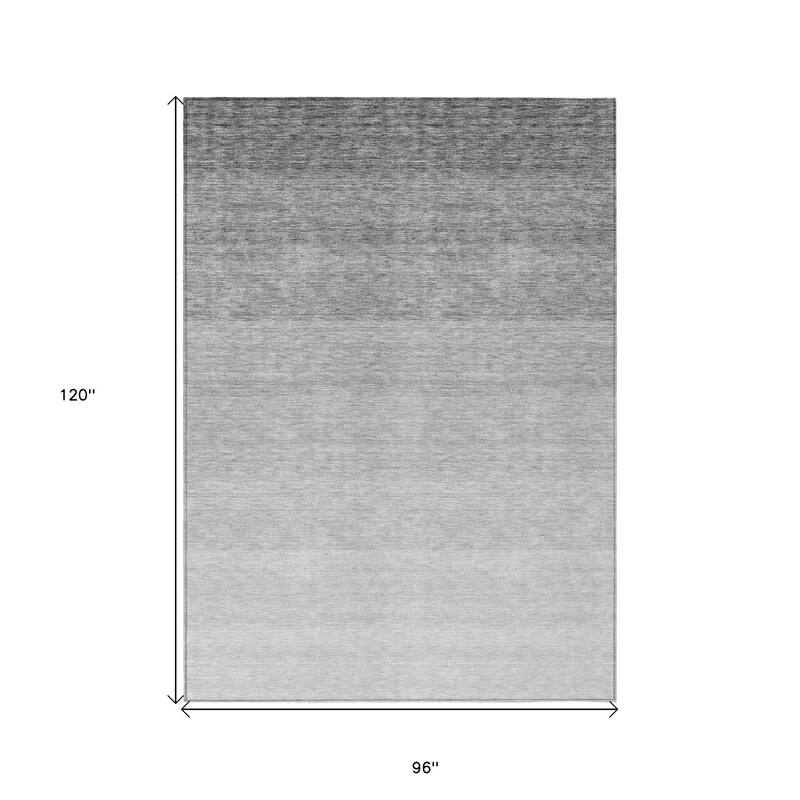 HomeRoots Ombre Transitional Rectangle Outdoor Rug
