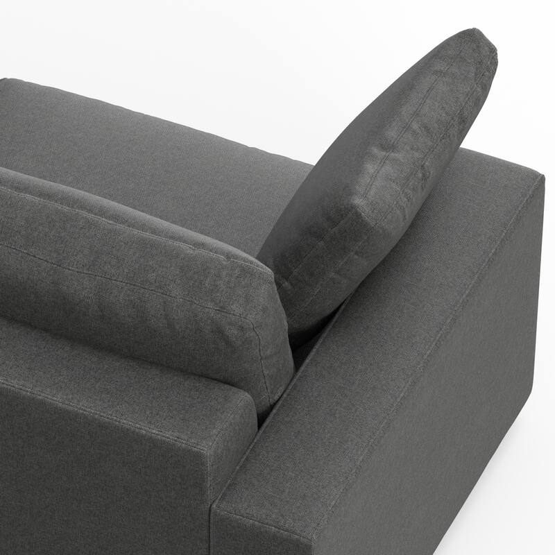 WyndenHall Roscoe 78-inch Sofa in Tightly Woven Performance Fabric