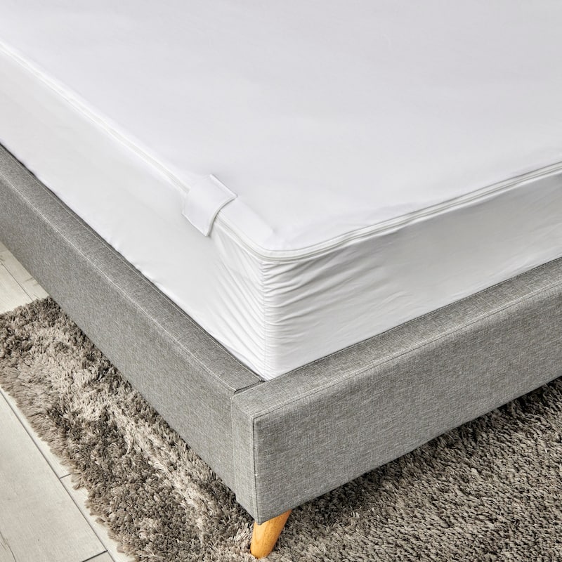Zip Off Cotton Jersey Mattress Protector Encasement